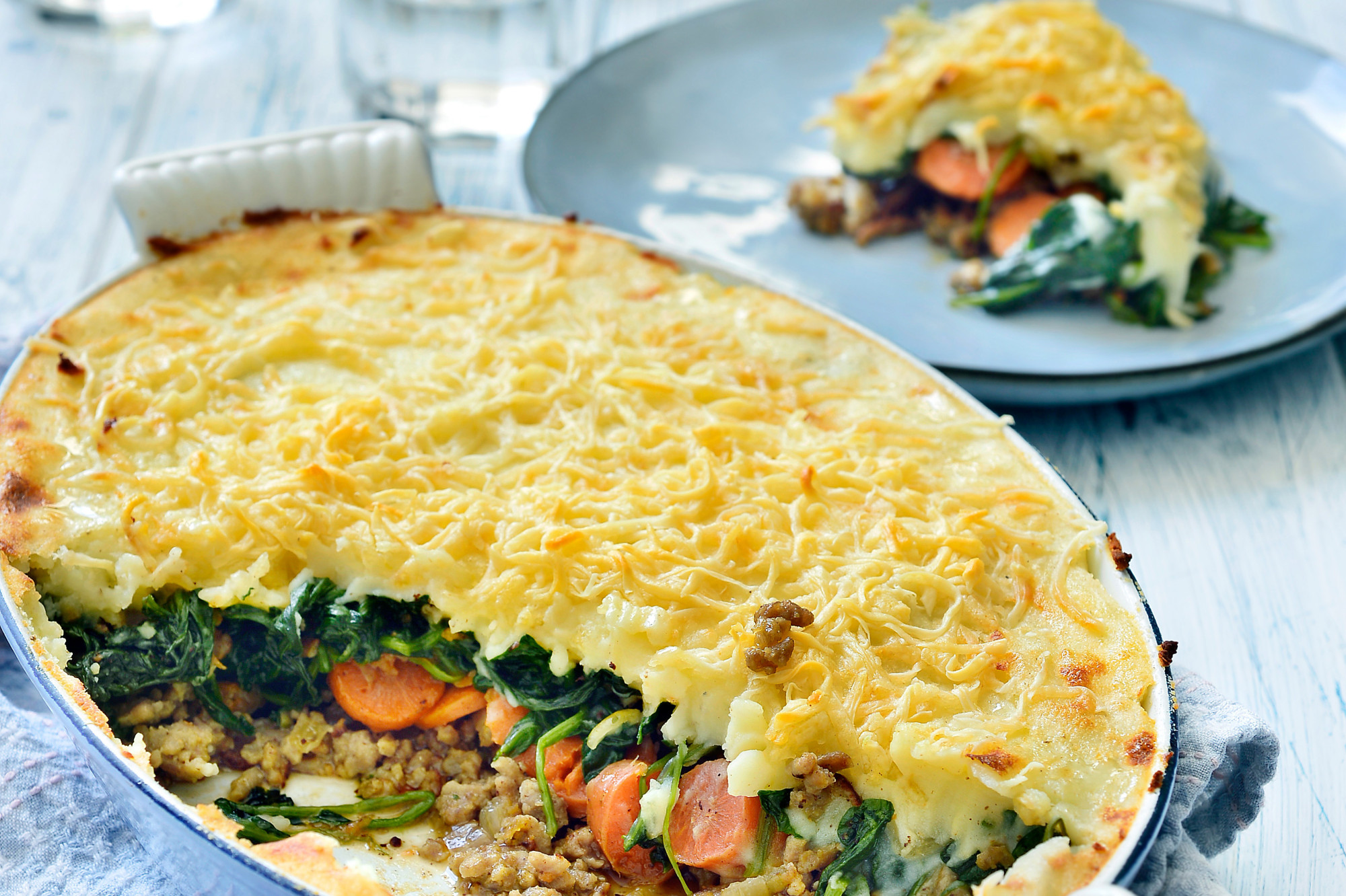 Gehaktschotel met puree